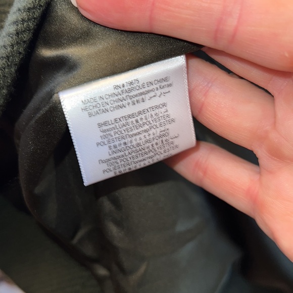 New w/ tags BCBG Maxazria olive green coat - Picture 5 of 5